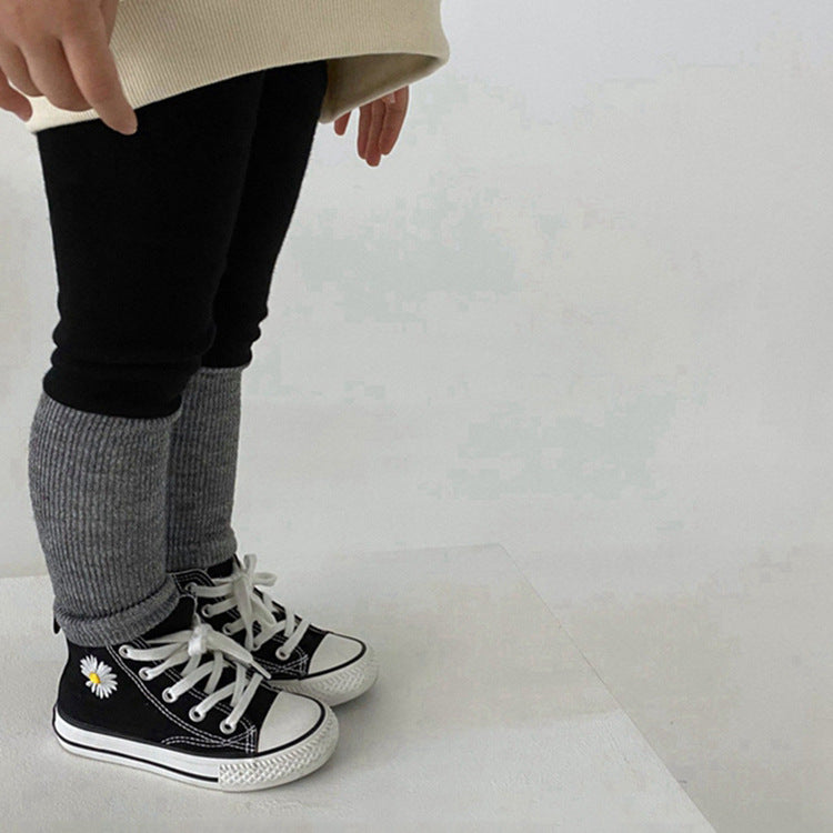 Baby Leggings With Lower Cuff