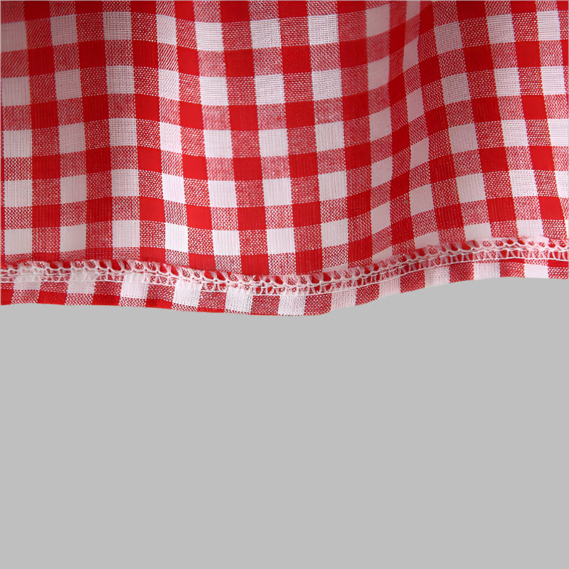 Baby Gingham Dress with A Bow