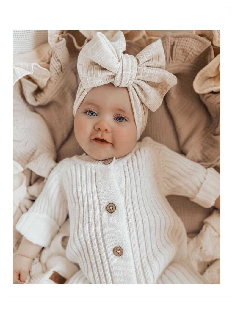 Knitted Onesie Ribbed Design