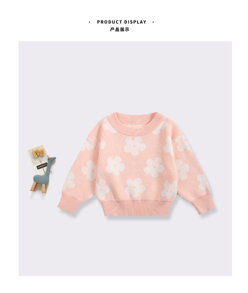 Daisy Floral Knit Jumper & Pants