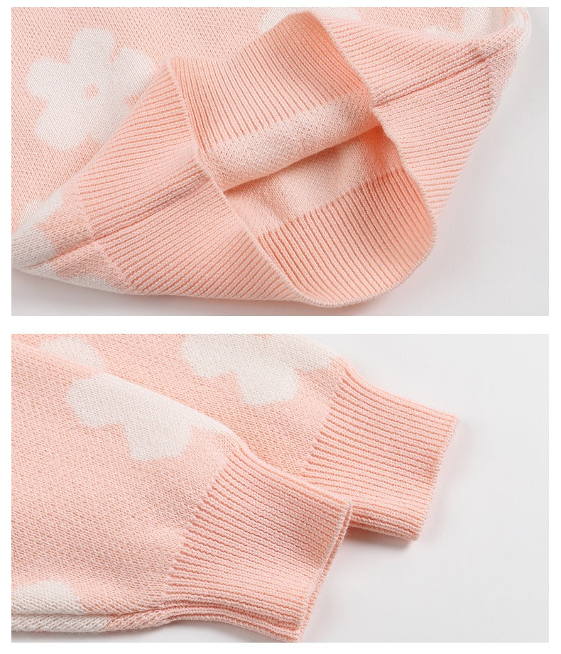 Daisy Floral Knit Jumper & Pants