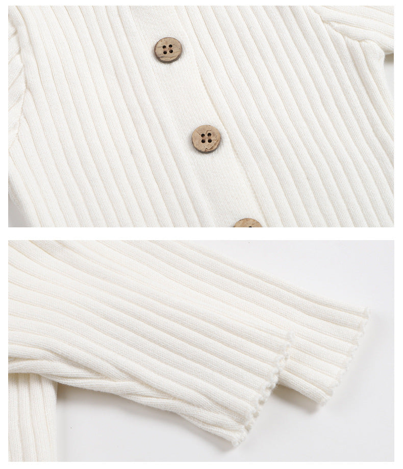 Knitted Onesie Ribbed Design
