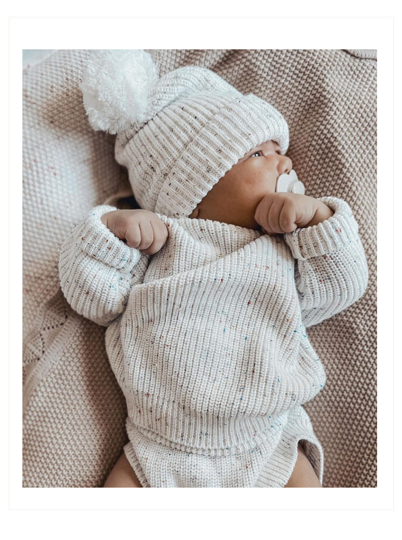 Baby Knitted Ribbed Jumper