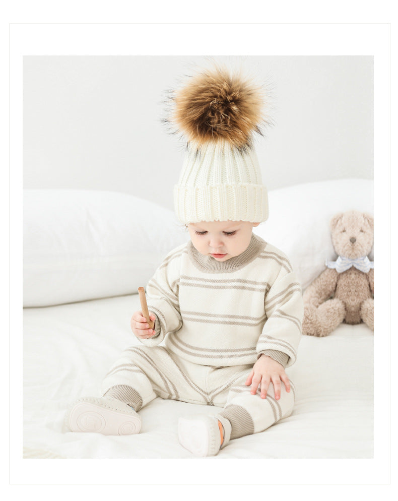 Baby Two Piece Knitted Top & Pants