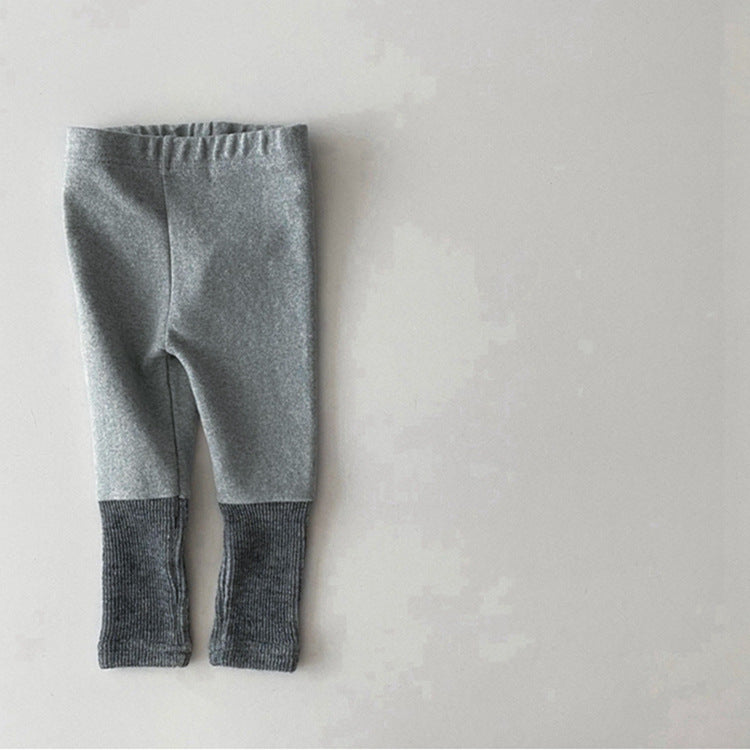 Baby Leggings With Lower Cuff