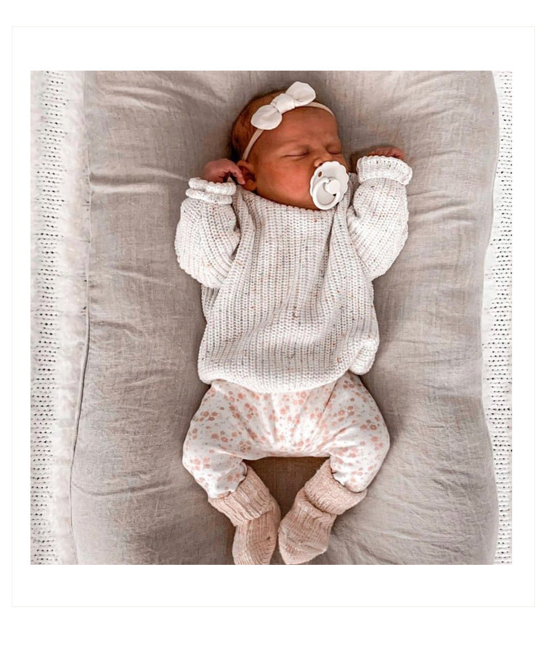 Baby Knitted Ribbed Jumper