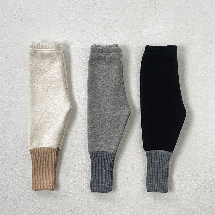 Baby Leggings With Lower Cuff