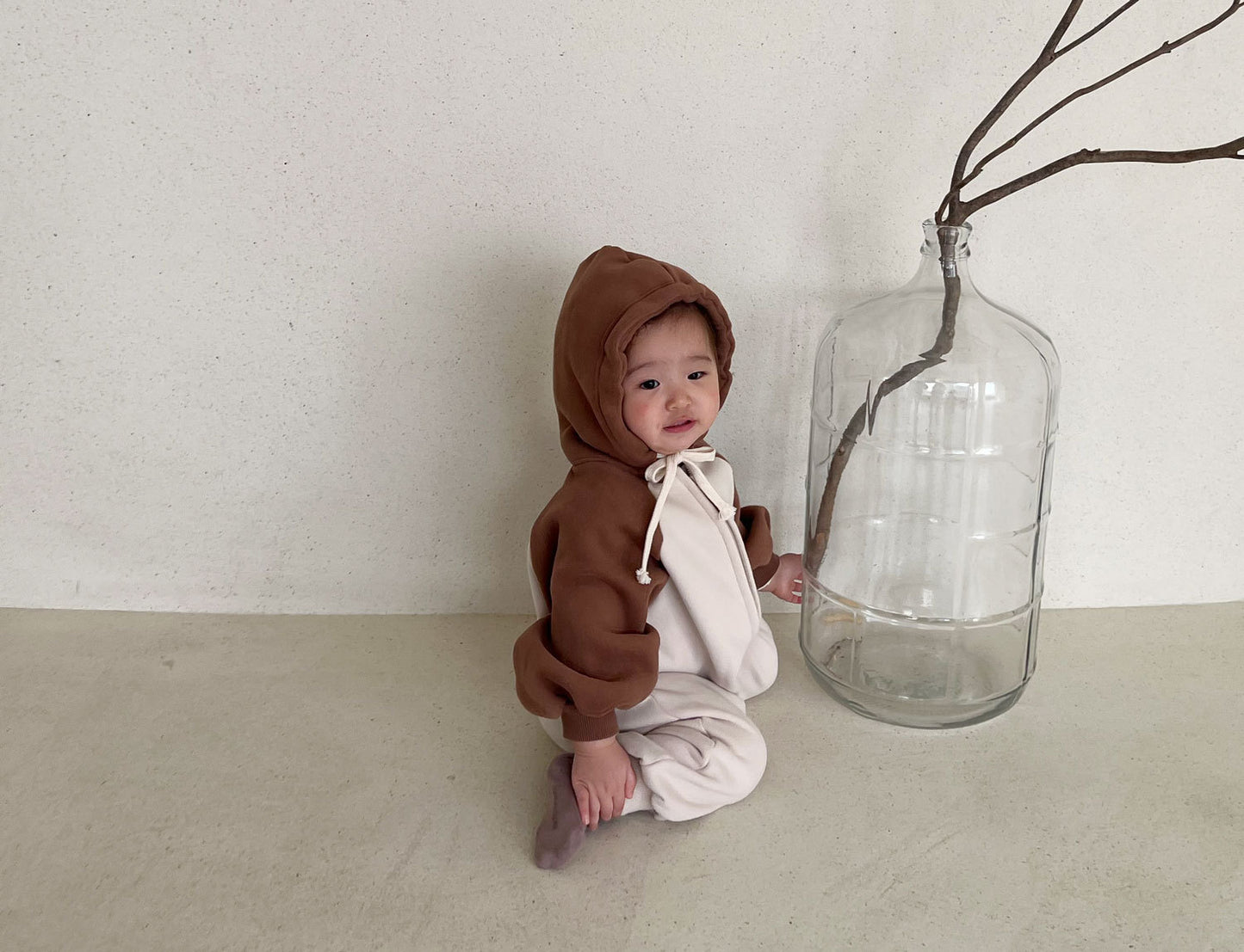 Baby Hooded Onesie