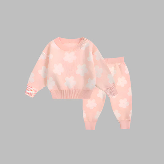 Daisy Floral Knit Jumper & Pants