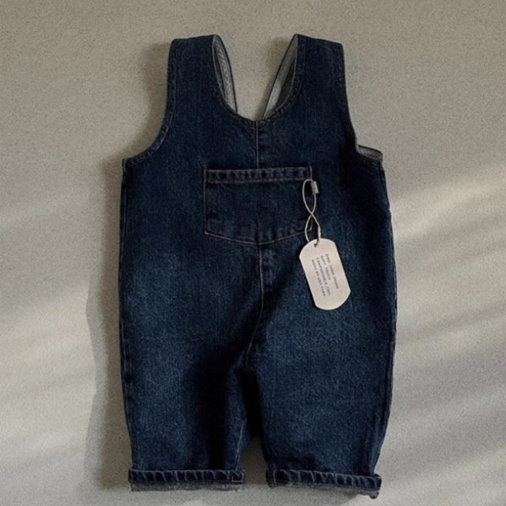 Baby Pant Overalls Denim