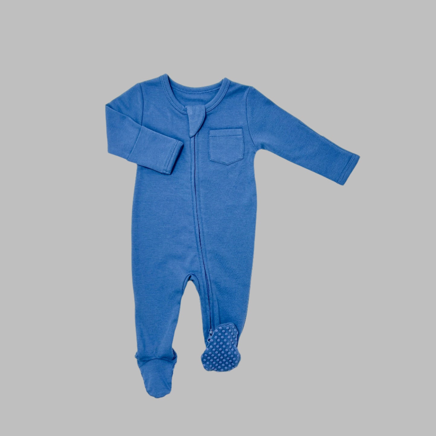 Organic Cotton Onesie With Pocket Detail
