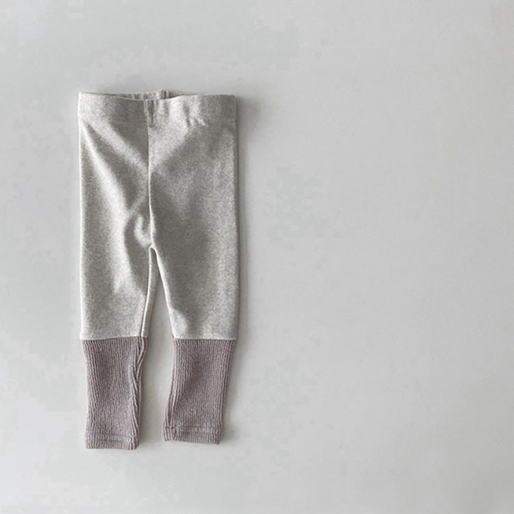 Baby Leggings With Lower Cuff