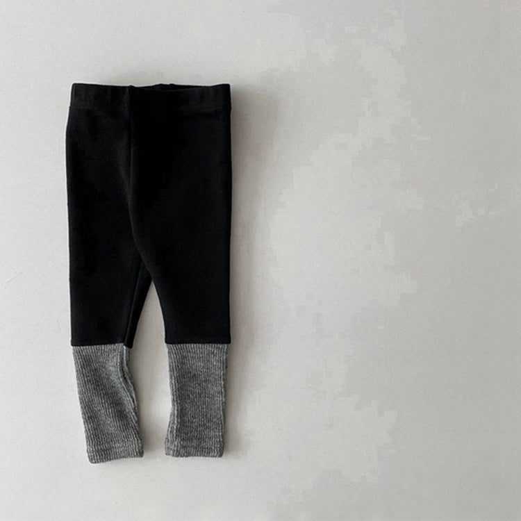 Baby Leggings With Lower Cuff