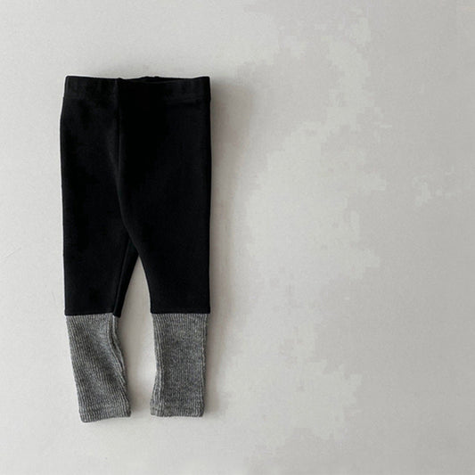 Baby Leggings With Lower Cuff