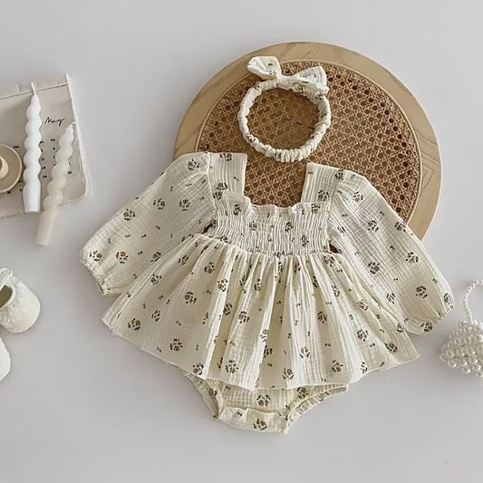 Baby Flowy Floral Romper