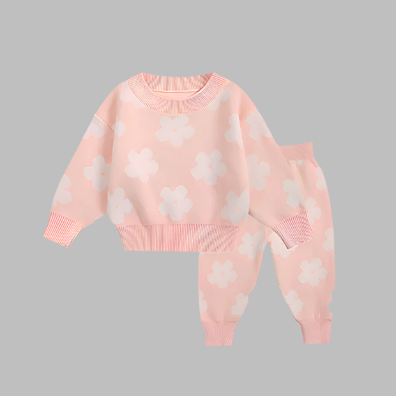 Daisy Floral Knit Jumper & Pants