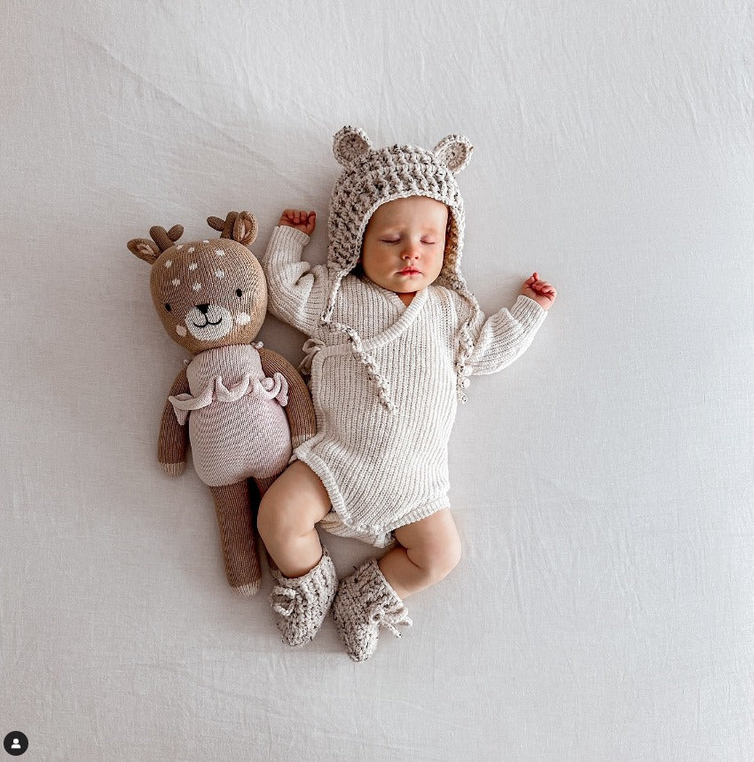Long Sleeve Knitted Romper